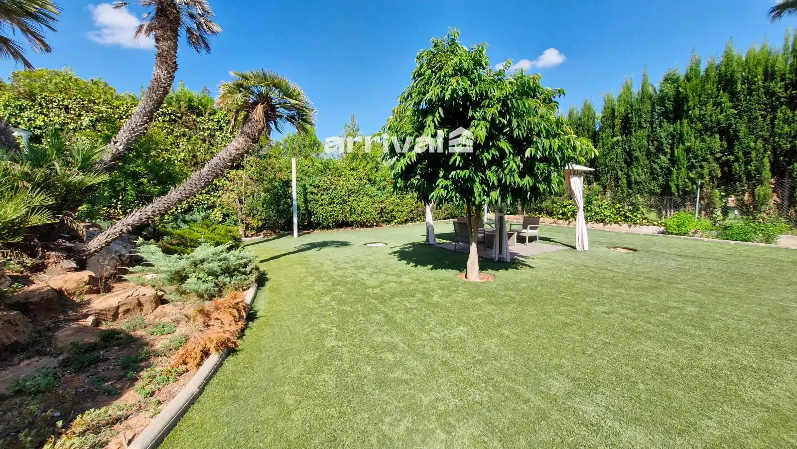 Jardín de Casa o chalet en venta en Paterna con Aire acondicionado, Jardín privado y Terraza