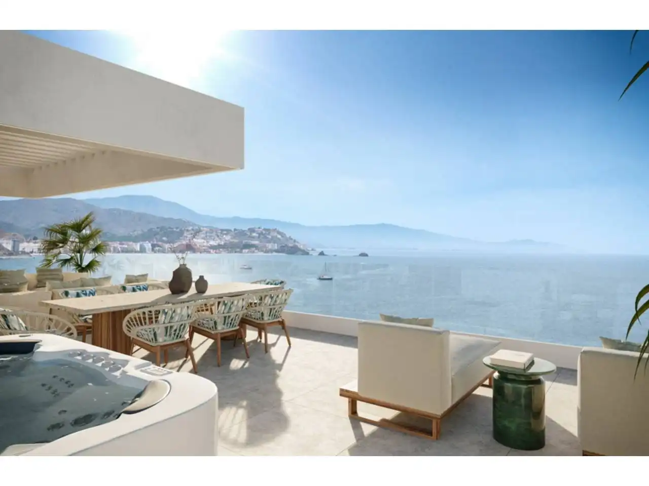 Terraza de Casa o chalet en venta en Almuñécar con Aire acondicionado, Terraza y Piscina