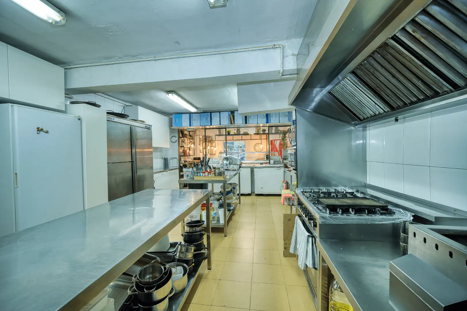 Cocina de Local en traspaso en Valencia con Aire acondicionado, Amueblado y Internet