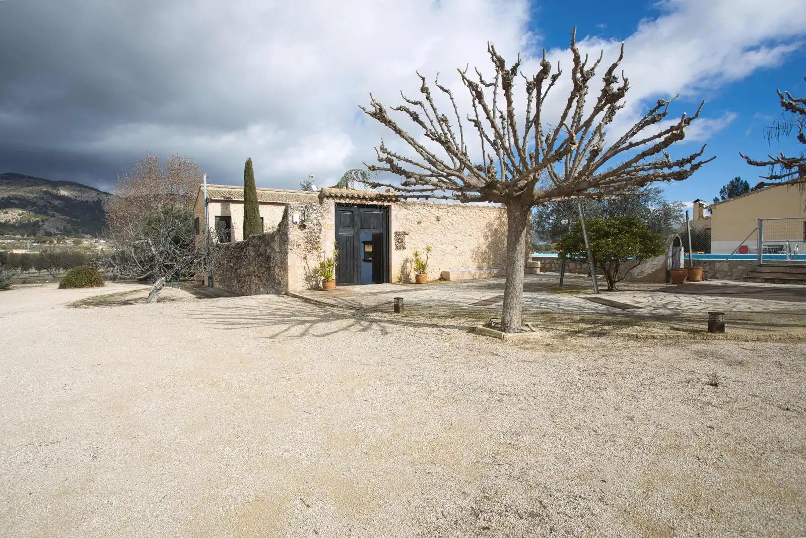 Exterior view of Houses for sale in Castalla  with Heating, Private garden and Terrace