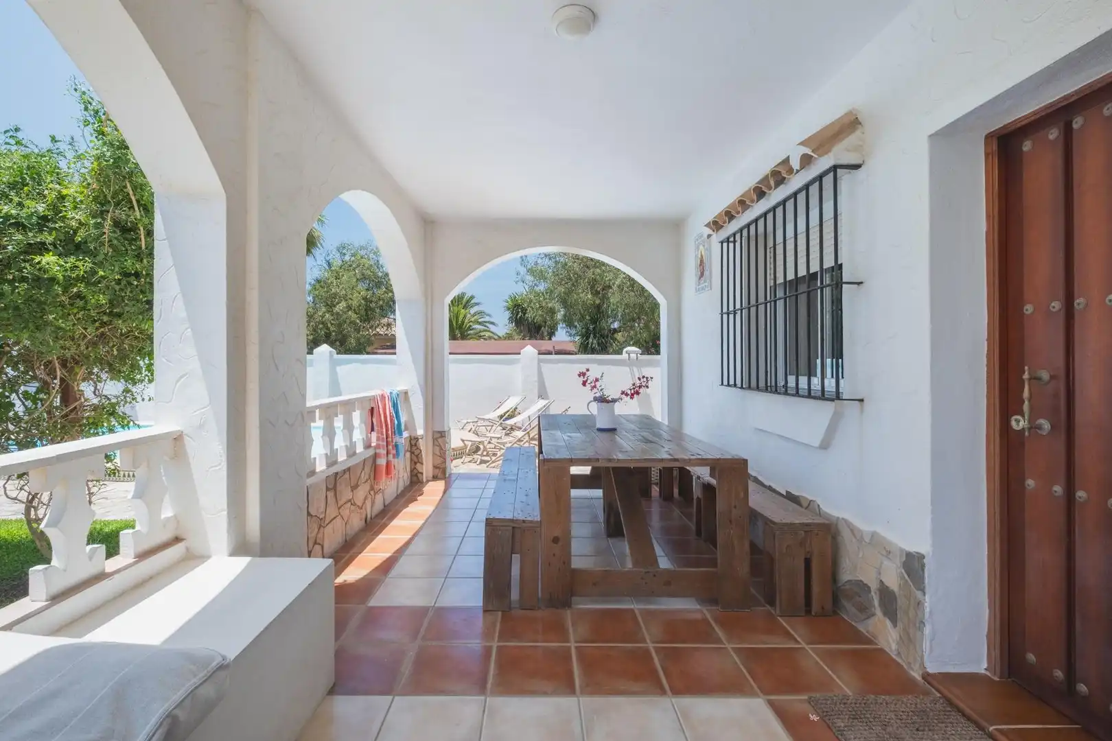 Terrace of Country homes for sale in Barbate  with Private garden, Terrace and Storage room