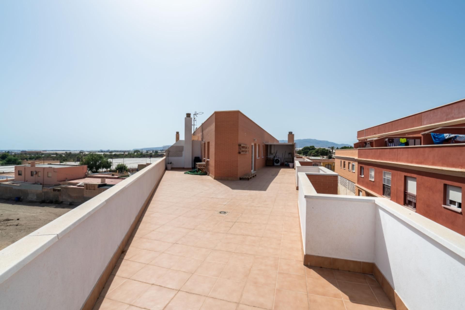 Exterior view of Attic for sale in  Almería Capital  with Air Conditioner and Terrace