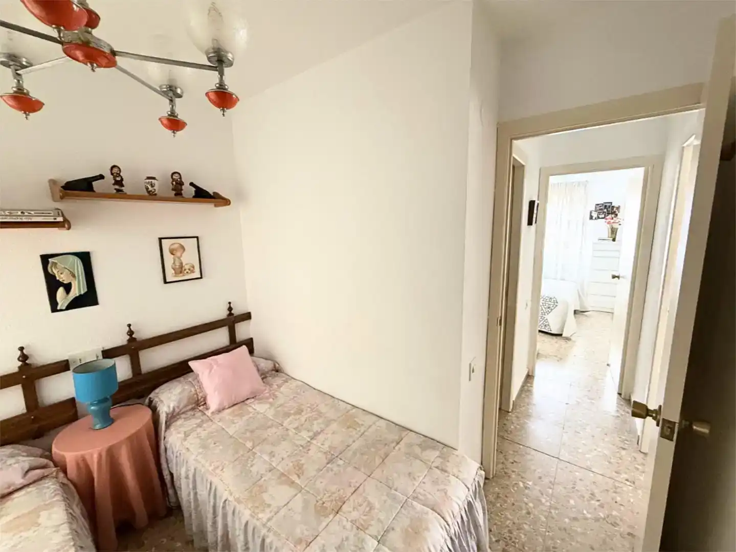 Bedroom of Flat for sale in Calpe / Calp  with Air Conditioner and Balcony
