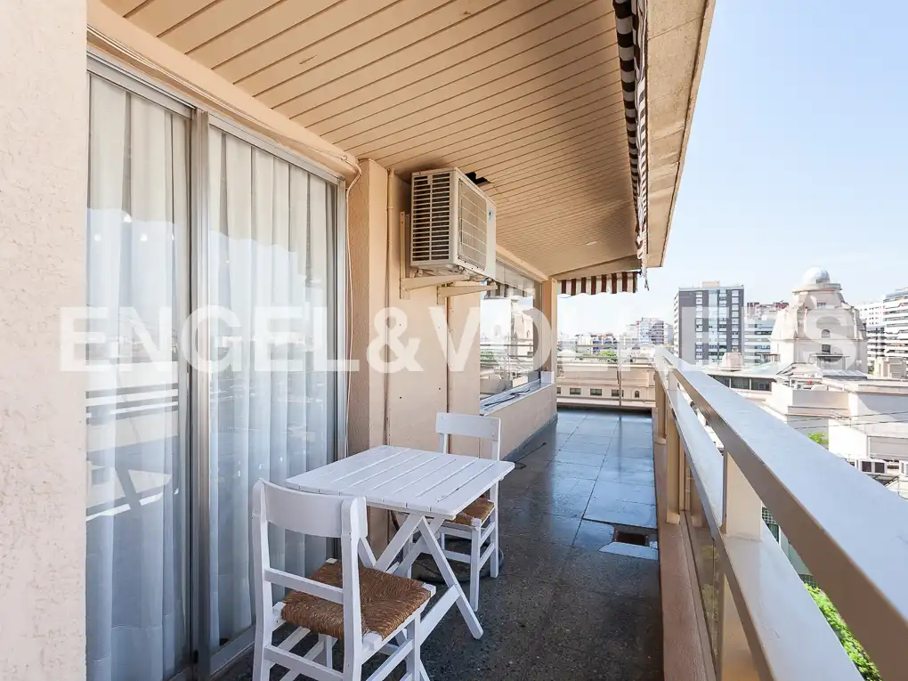 Terrace of Flat for rent in Valencia  with Air Conditioner, Heating and Terrace