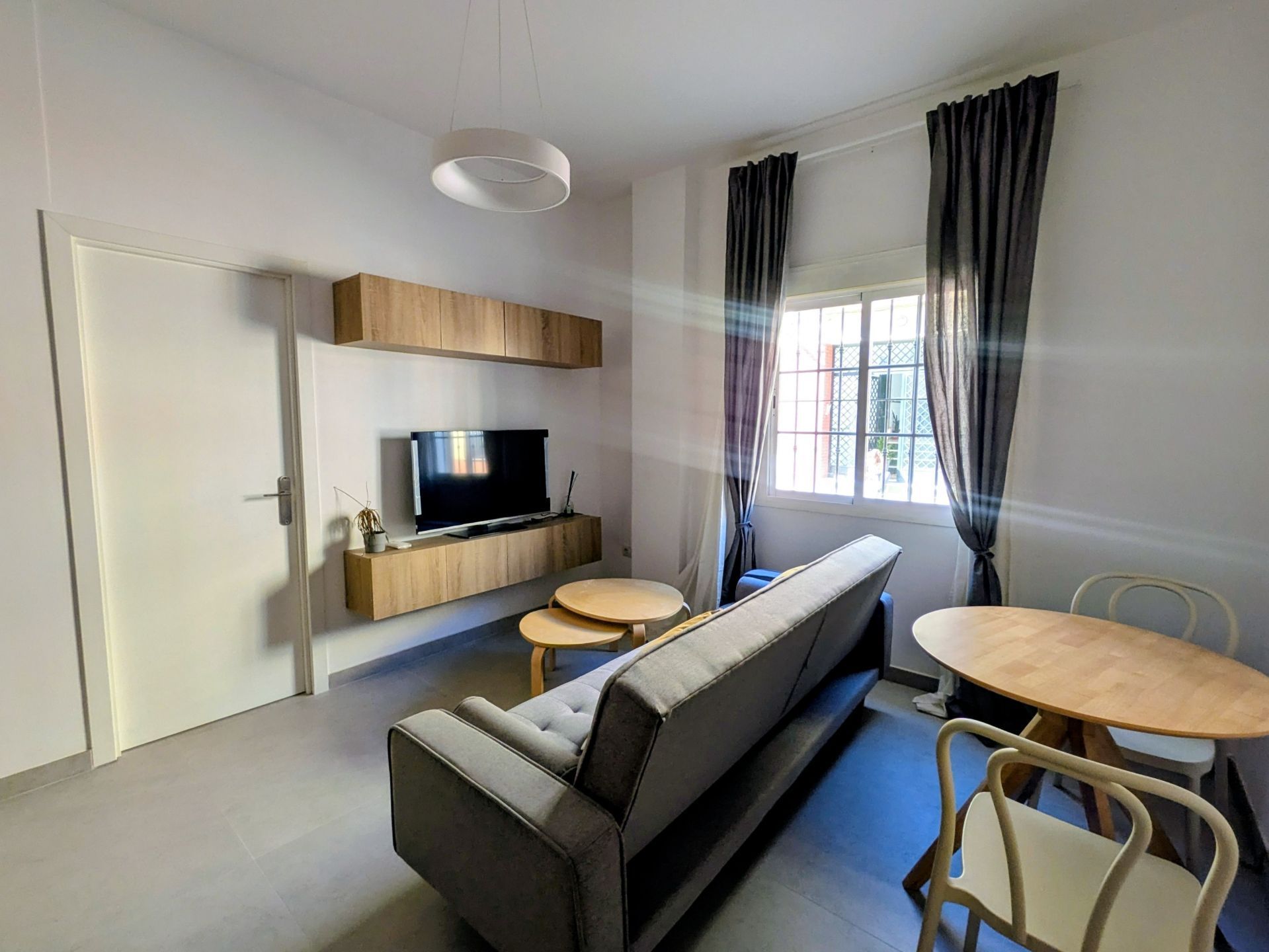 Sala d'estar de Apartament en venda en Málaga Capital amb Aire condicionat i Calefacció