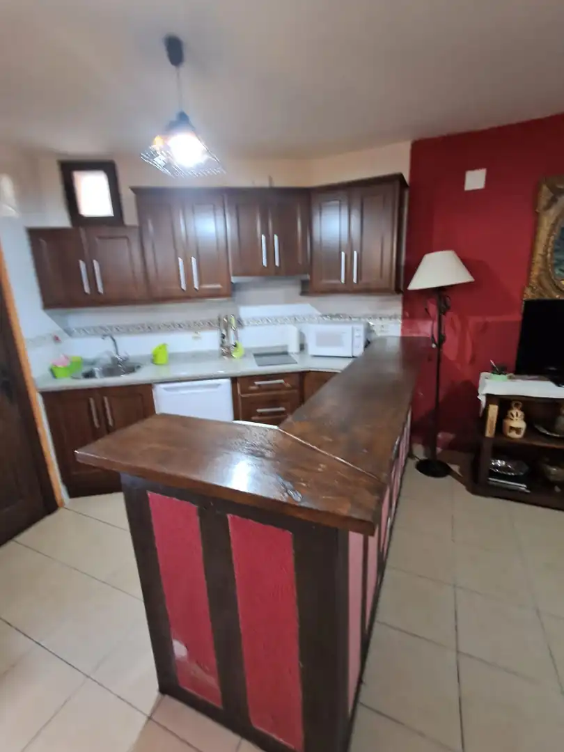 Kitchen of Flat for sale in Las Casas del Conde   with Furnished