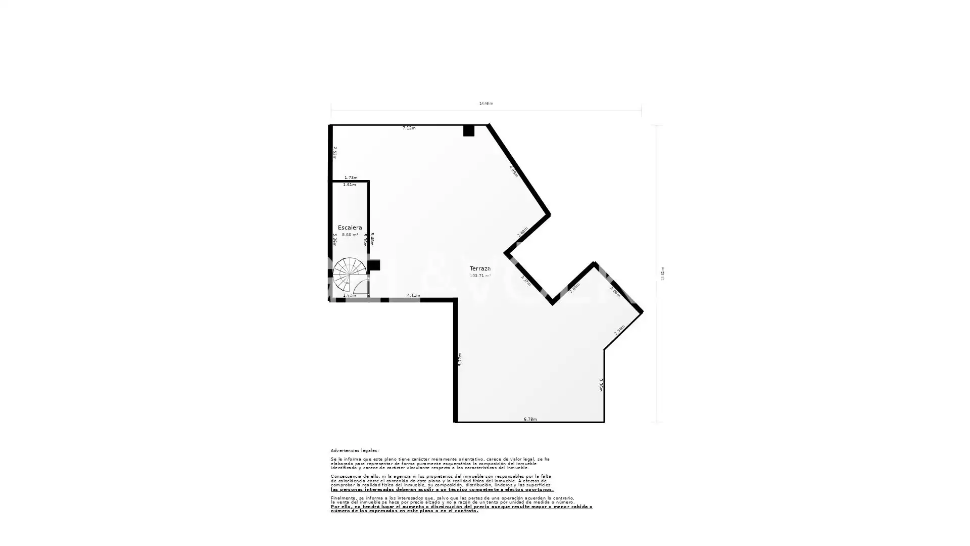 Ático en venta en Pego con Aire acondicionado, Calefacción y Terraza