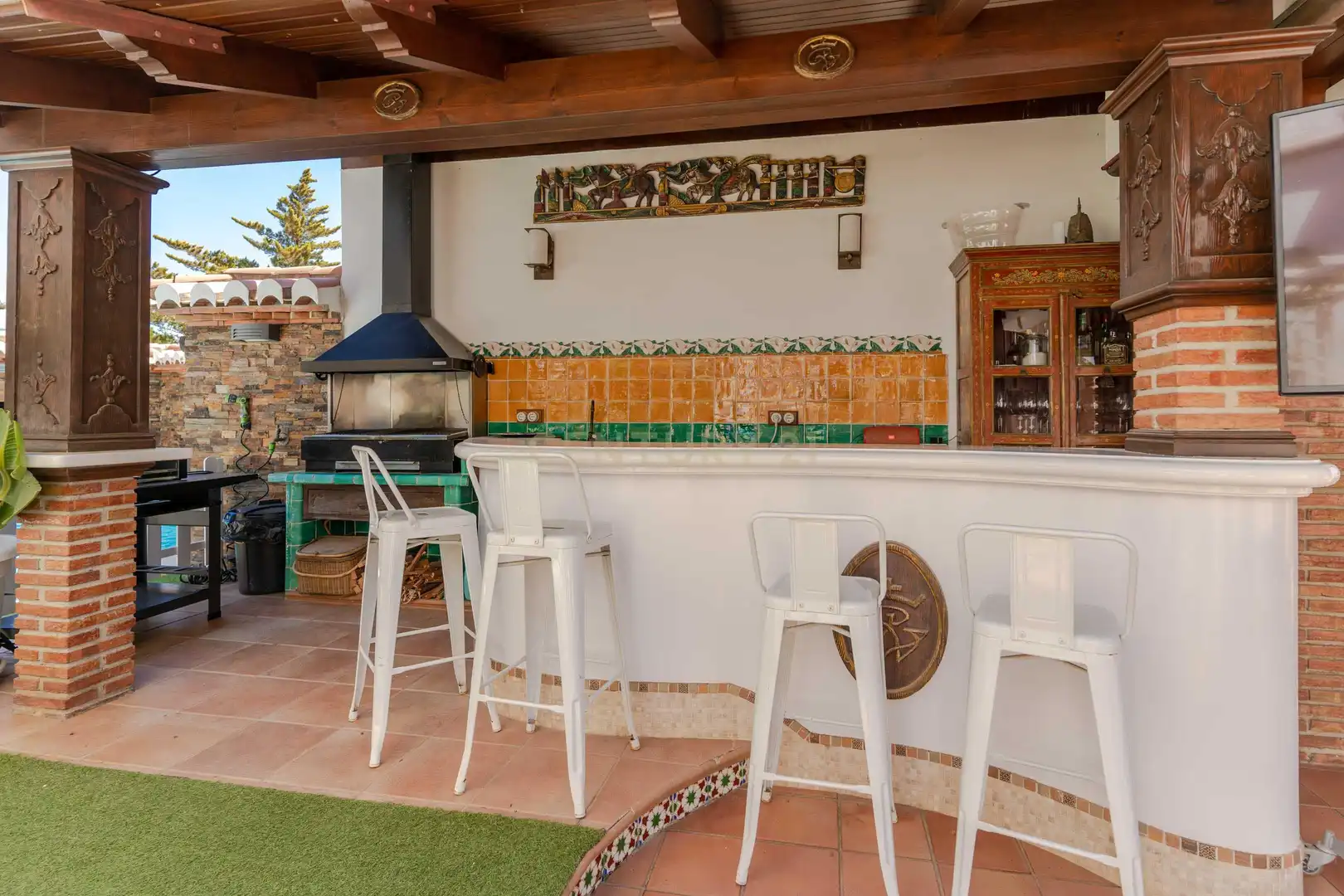Terraza de Casa o chalet en venta en Motril con Aire acondicionado y Jardín privado