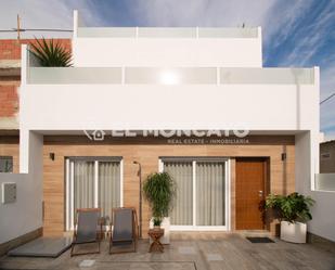 Exterior view of Single-family semi-detached for sale in  Murcia Capital  with Heating, Terrace and Swimming Pool