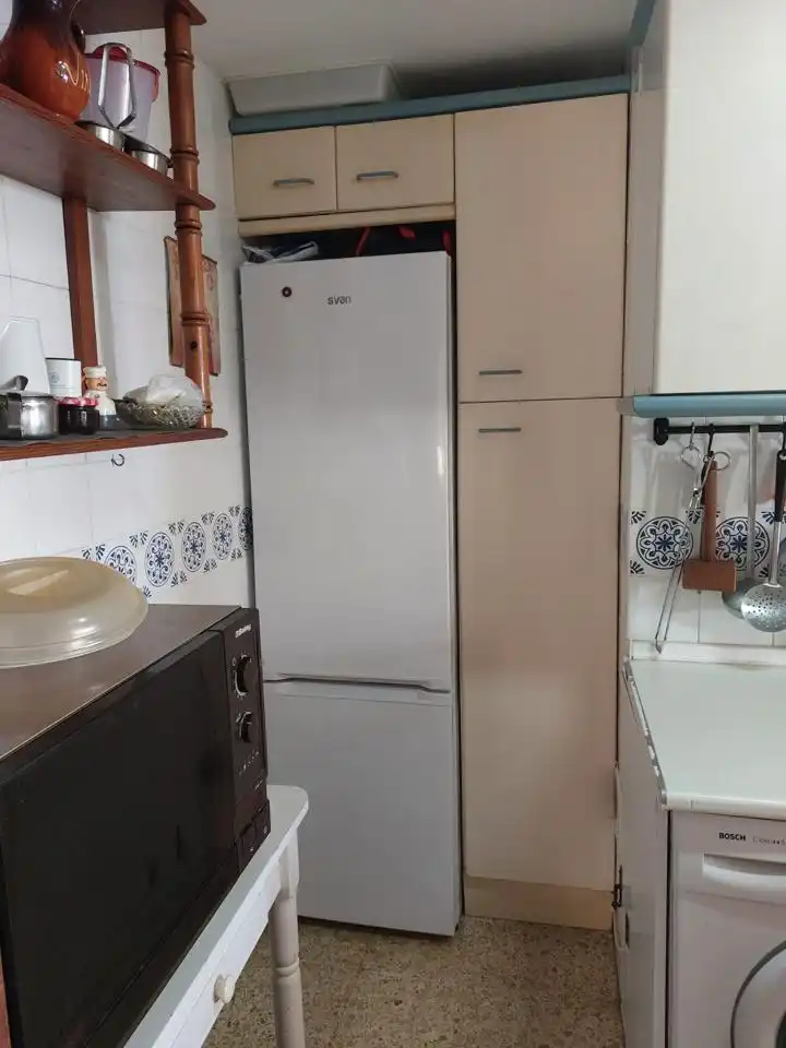 Cocina de Piso de alquiler en Cádiz con Balcón