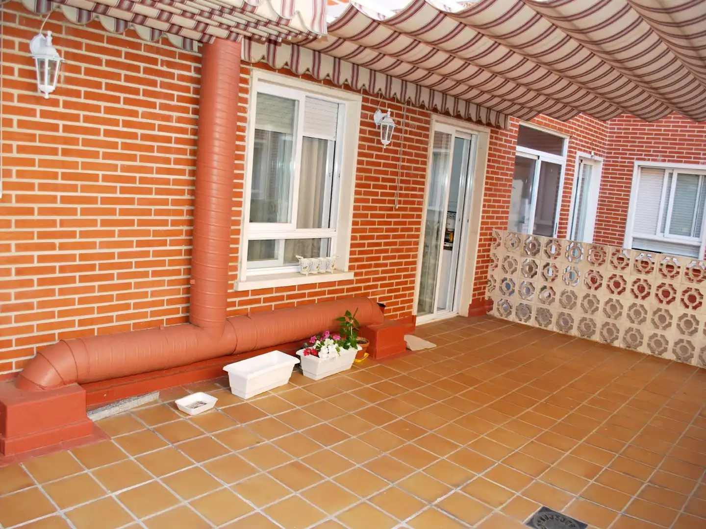 Terrace of Flat for rent in Ávila  with Heating, Terrace and Furnished