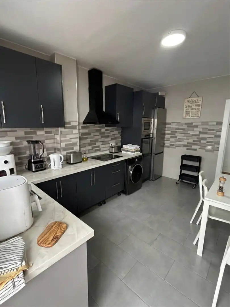 Cocina de Casa adosada en venta en Málaga con Aire acondicionado