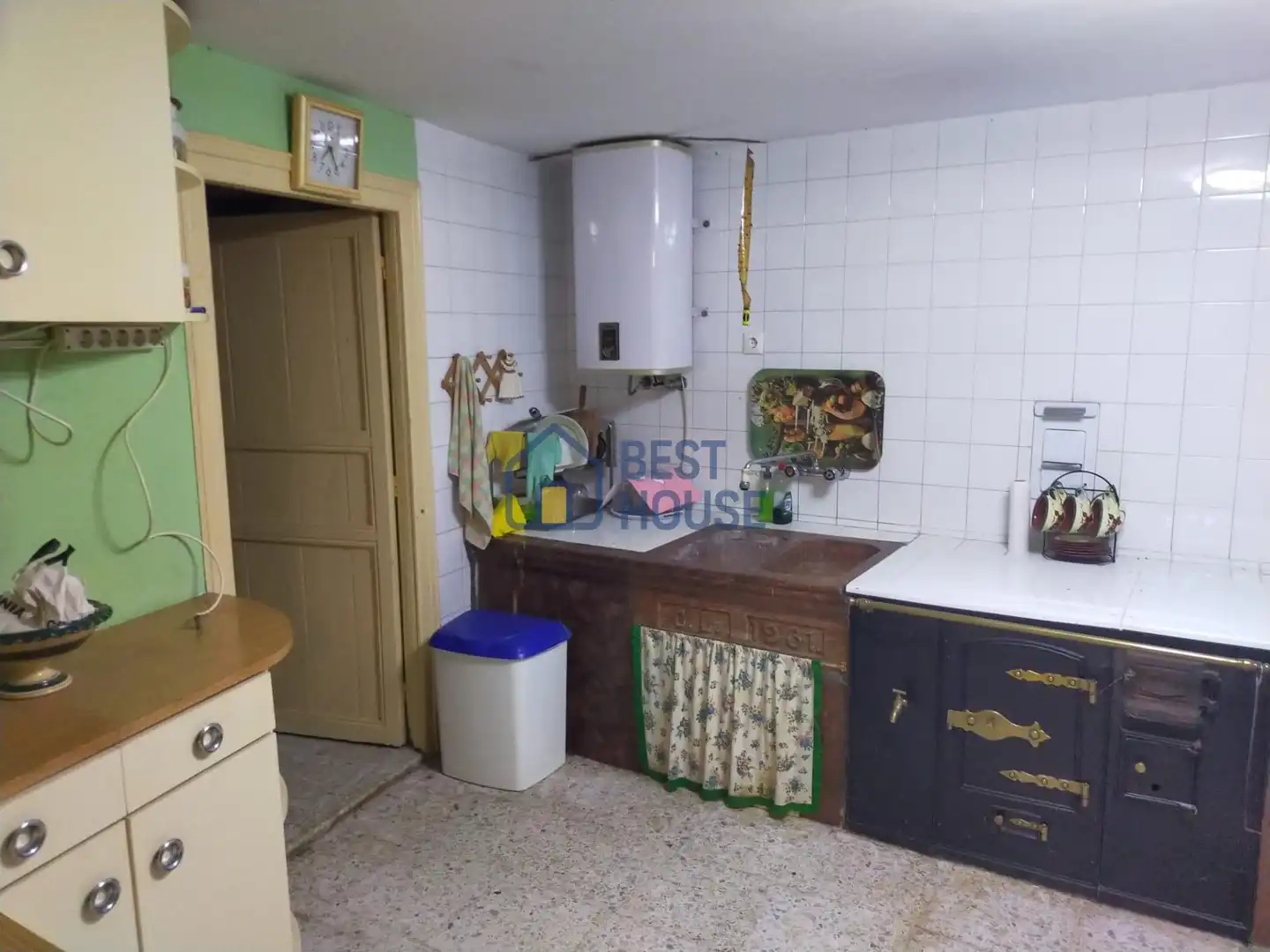 Cocina de Casa o chalet en venta en Boñar con Jardín privado