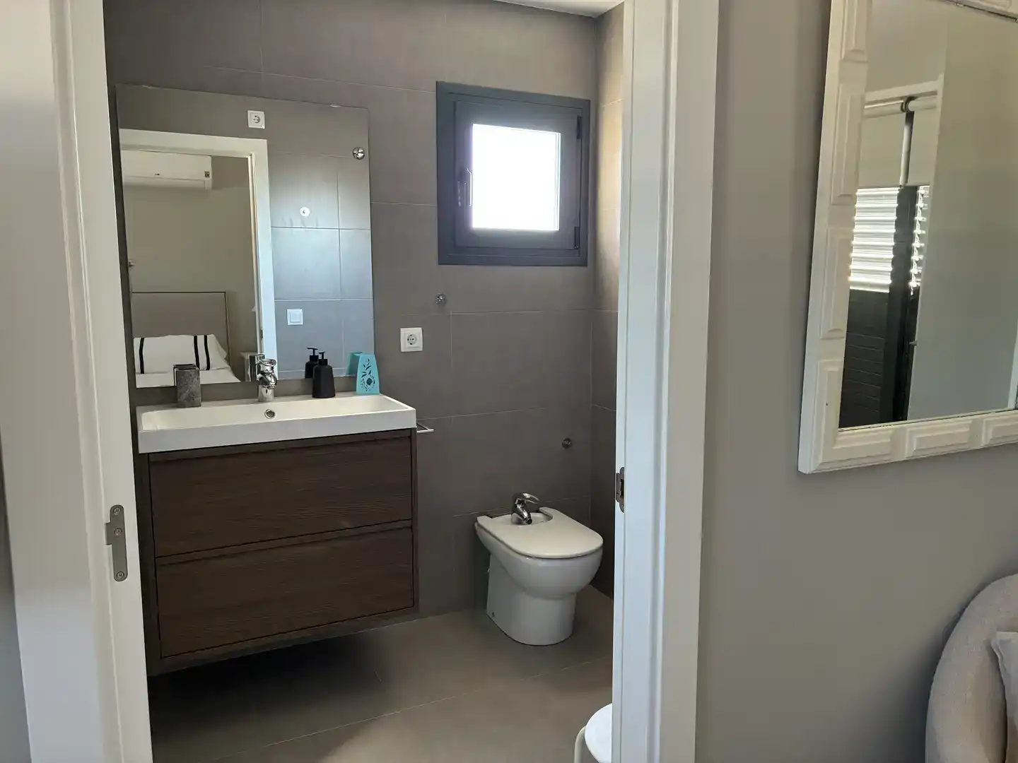 Badezimmer von Wohnung zur Miete in Jávea / Xàbia mit Klimaanlage, Terrasse und Schwimmbad