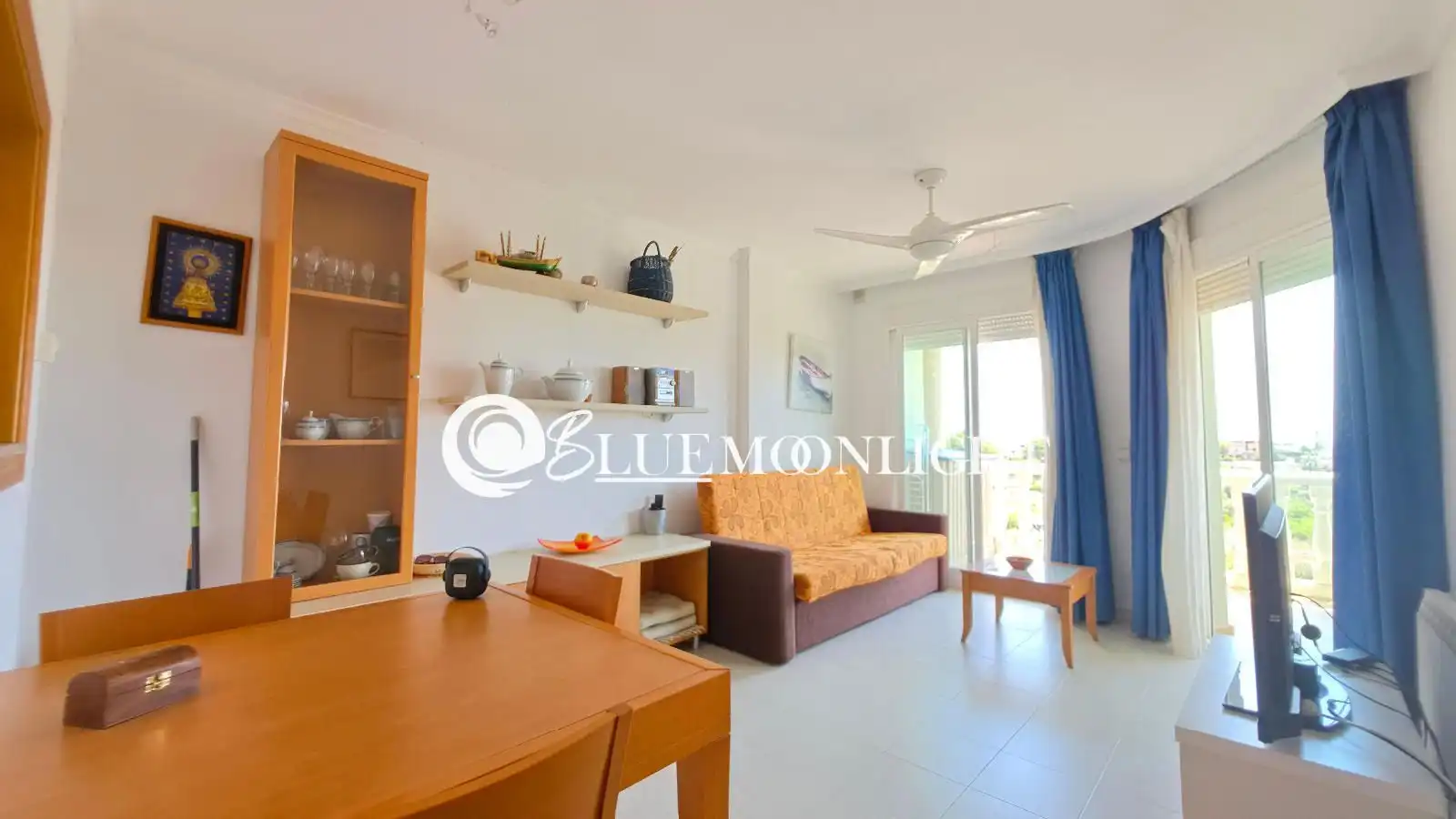 Sala de estar de Ático en venta en Peñíscola / Peníscola con Aire acondicionado, Calefacción y Terraza