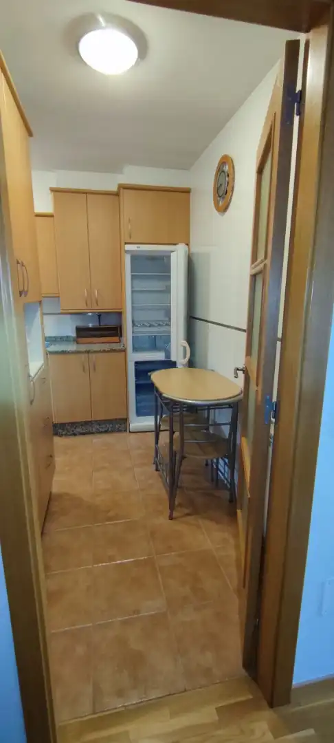 Cocina de Ático en venta en Ames con Calefacción, Trastero y Amueblado