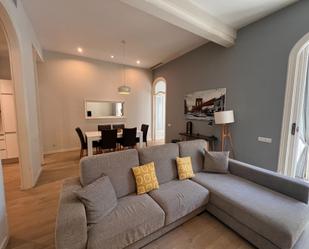 Living room of Flat to rent in  Barcelona Capital  with Air Conditioner