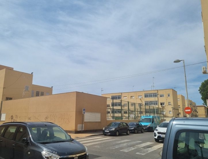 Vista exterior de Pis en venda en  Almería Capital