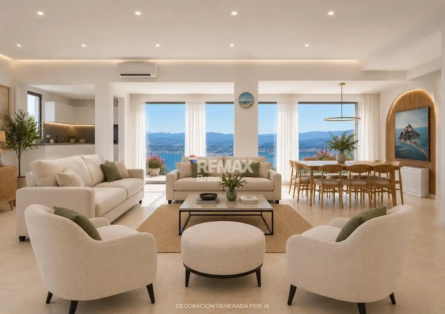 Sala d'estar de Casa o xalet en venda en Roses amb Aire condicionat, Calefacció i Jardí privat