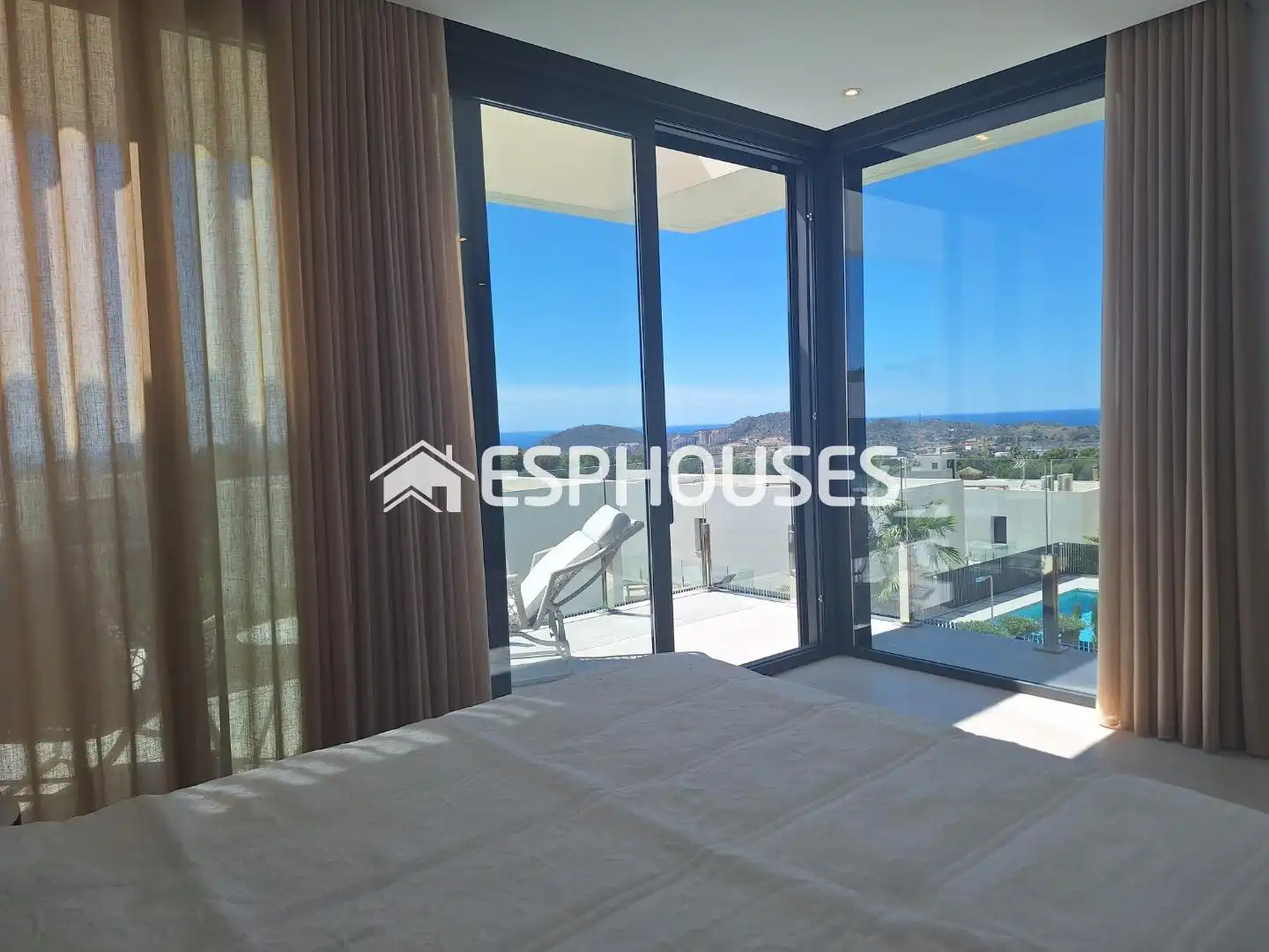 Terraza de Casa o chalet en venta en Finestrat con Aire acondicionado, Terraza y Piscina