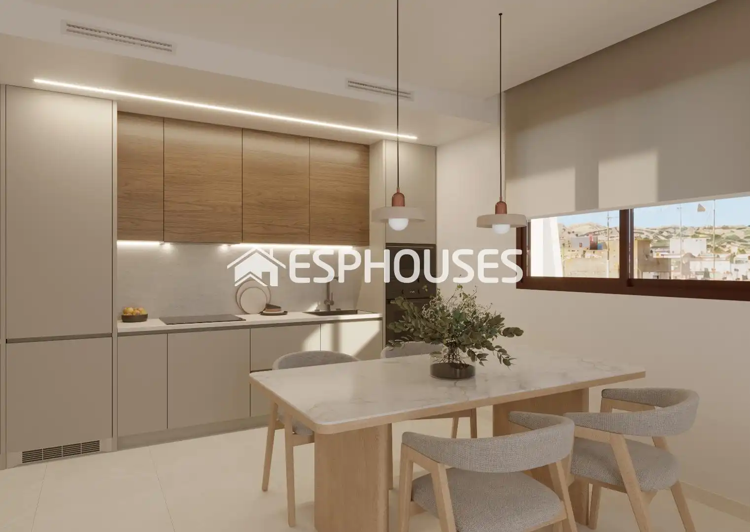 Bajo con terraza en venta en Santa Pola ciudad, imagen 3