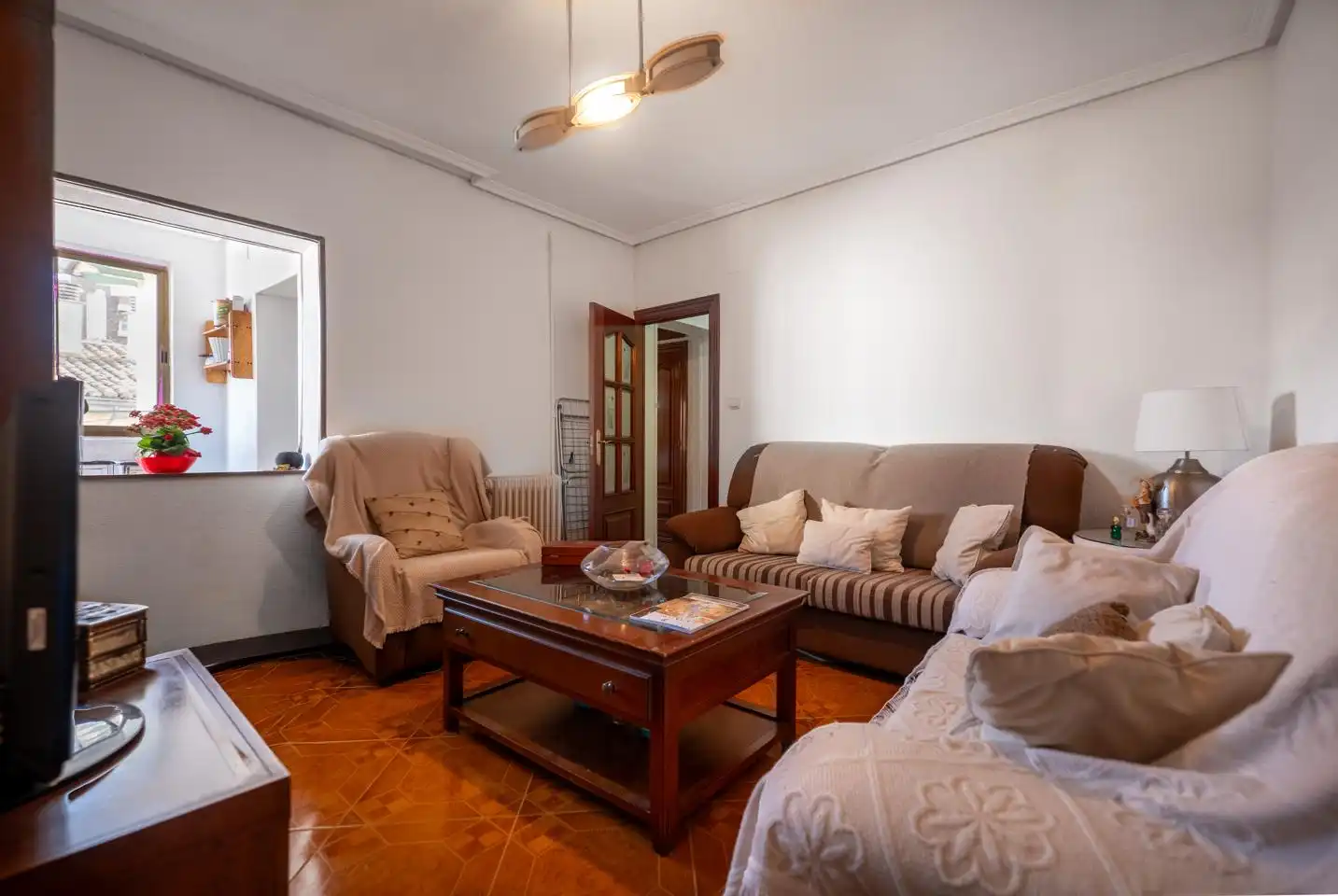 Sala de estar de Piso en venta en Ávila con Calefacción