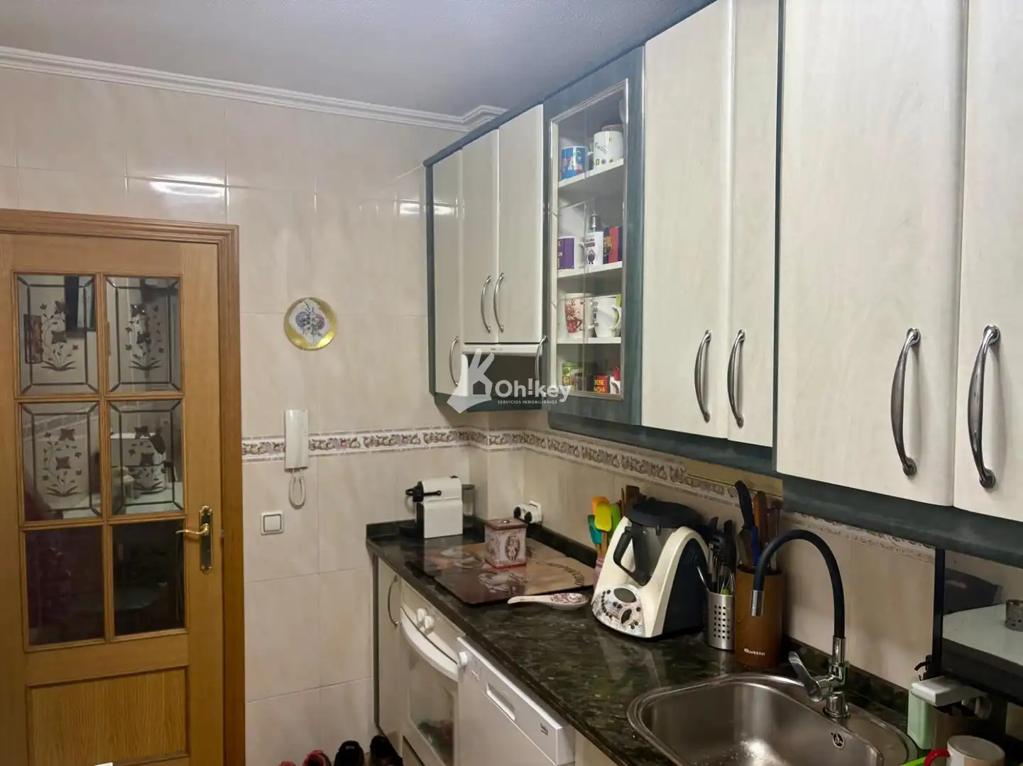 Cocina de Piso en venta en Villablino con Calefacción, Trastero y Amueblado