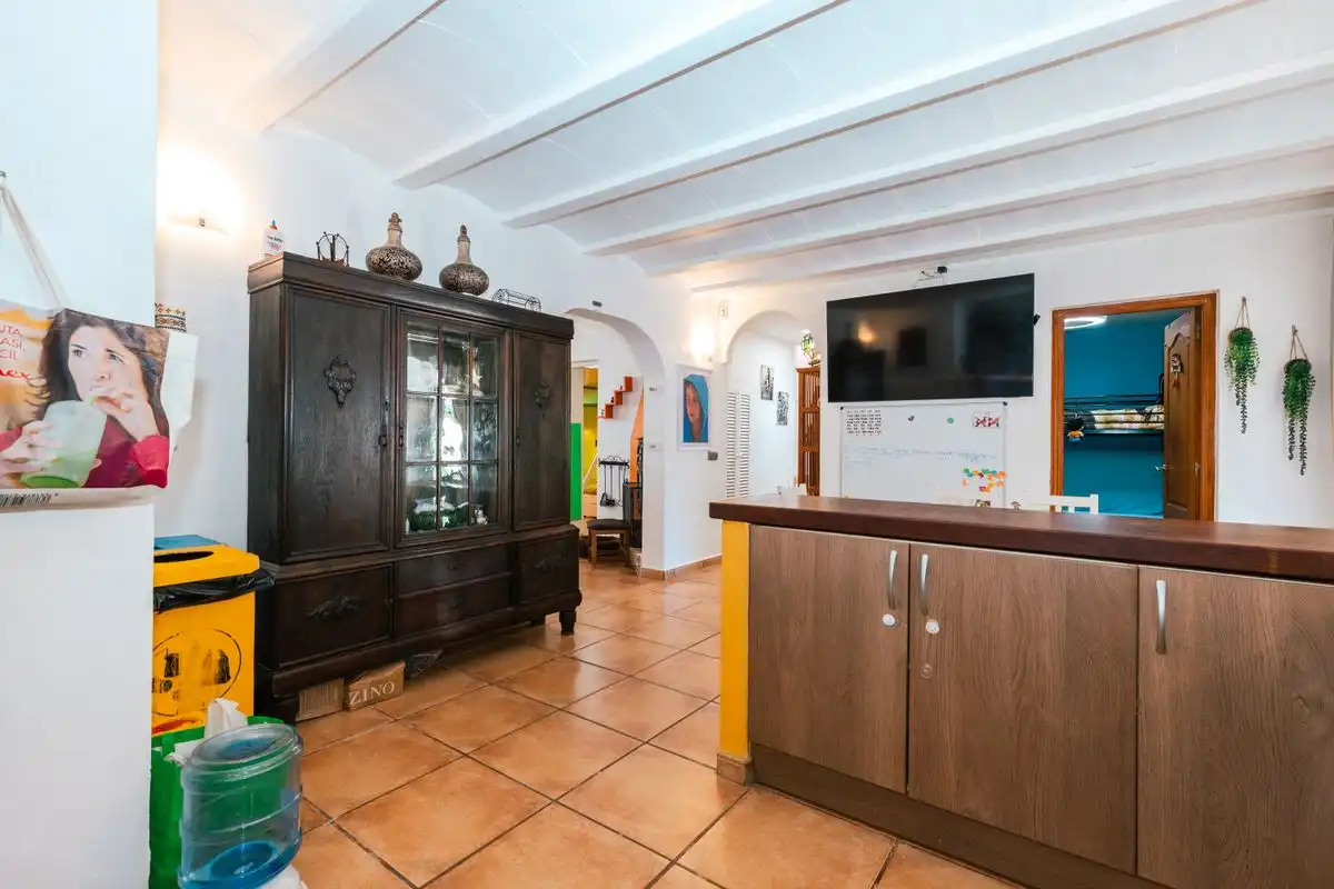 Cocina de Casa adosada en venta en Sant Josep de sa Talaia con Aire acondicionado, Calefacción y Jardín privado