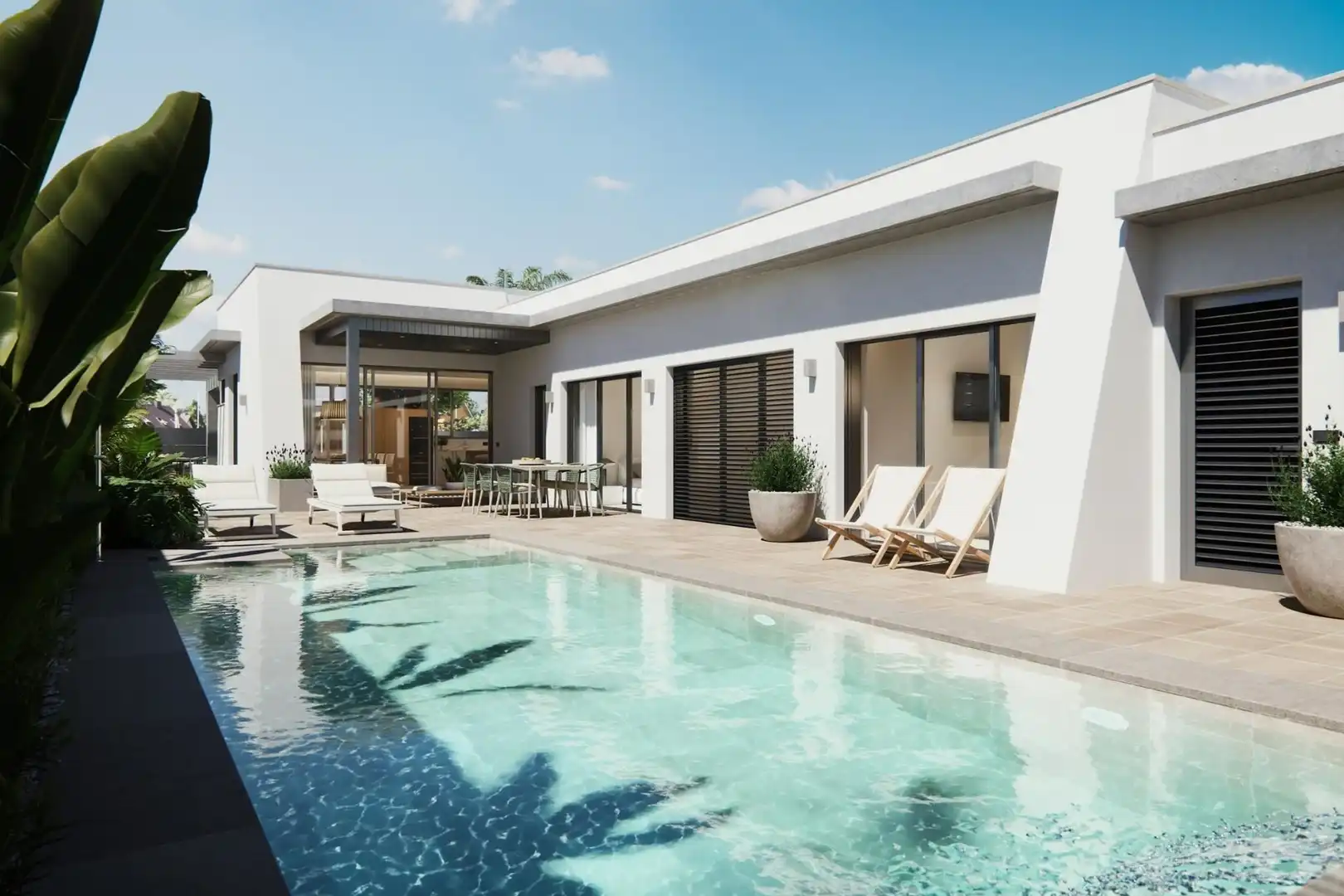 Piscina de Casa o chalet en venta en San Javier ciudad