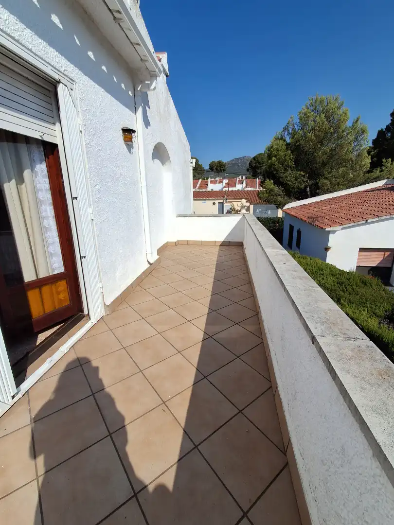 Terraza de Casa o chalet en venta en Mont-roig del Camp con Jardín privado, Terraza y Piscina