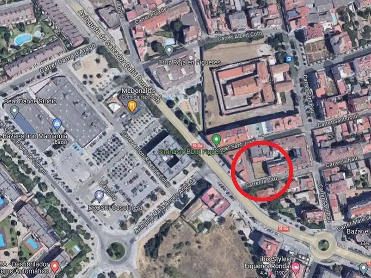 Vista exterior de Residencial en venta en Figueres