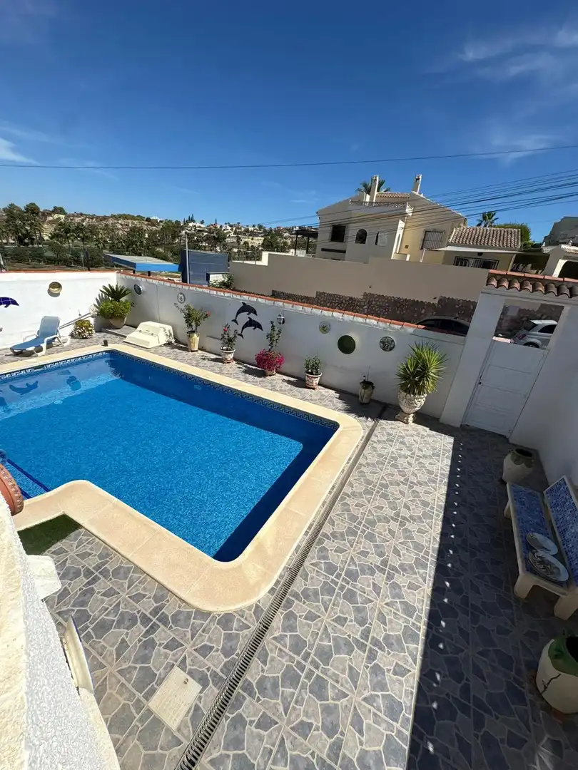 Piscina de Casa o xalet en venda en Rojales amb Aire condicionat, Calefacció i Jardí privat