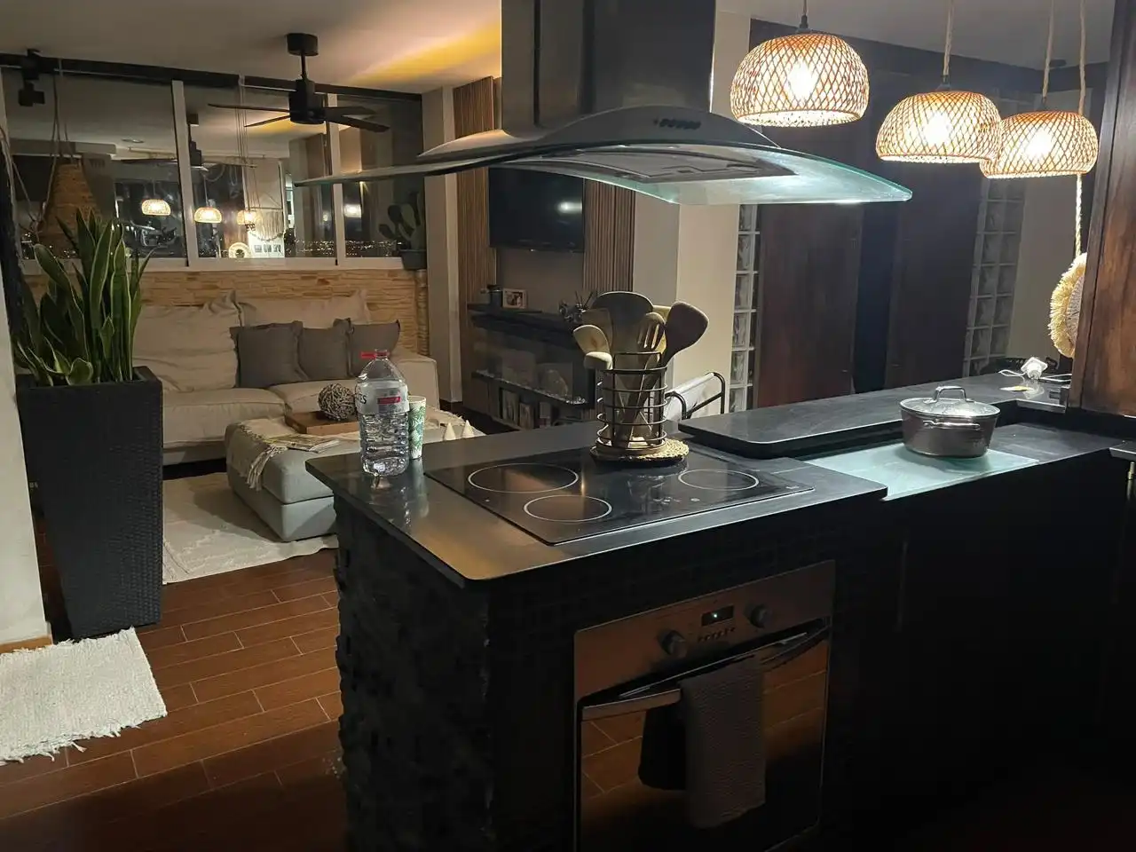 Kitchen of Attic for rent in Mutxamel  with Air Conditioner, Terrace and Furnished