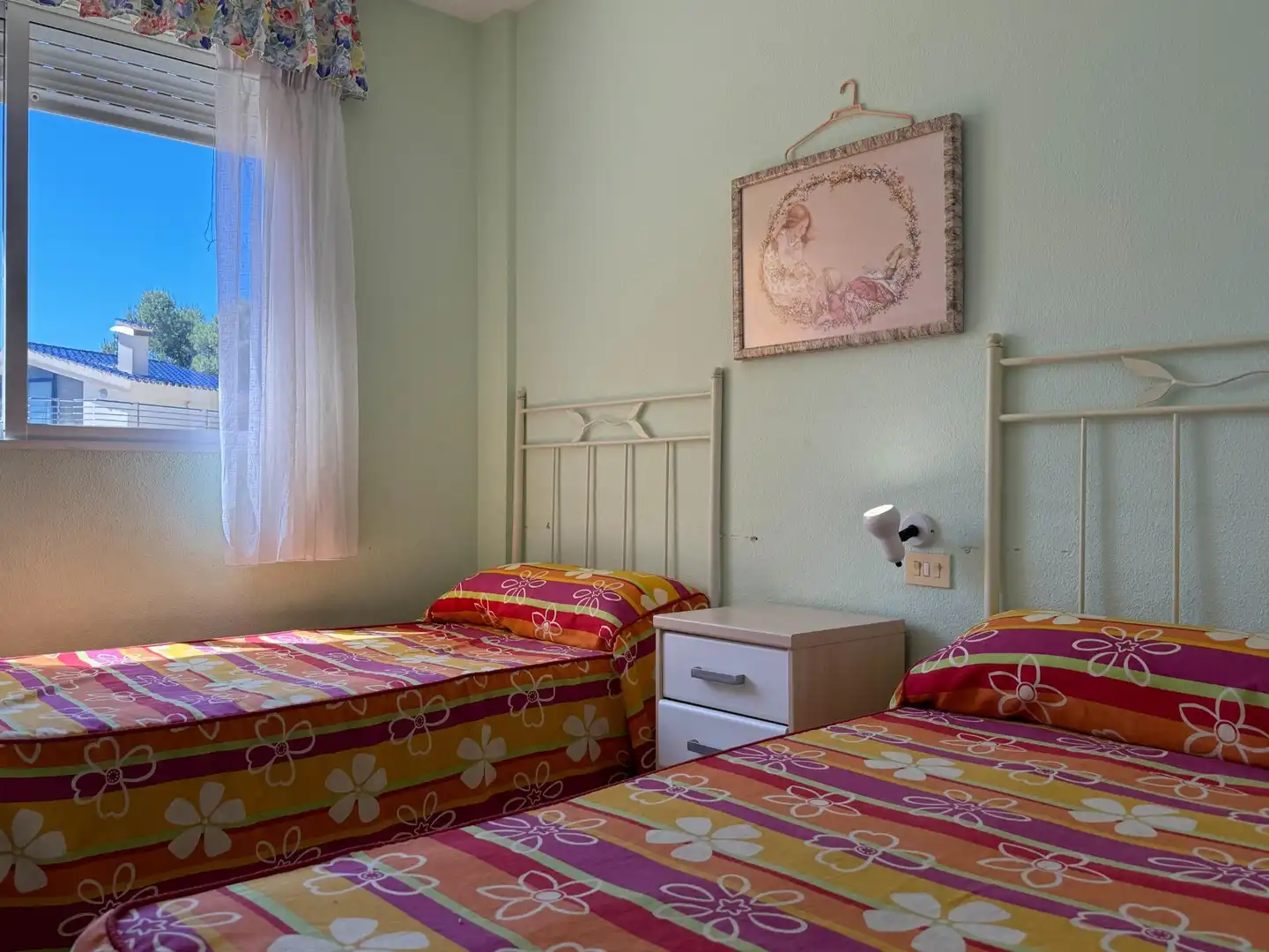 Dormitori de Apartament en venda en Oropesa del Mar / Orpesa amb Terrassa, Moblat i Piscina comunitària