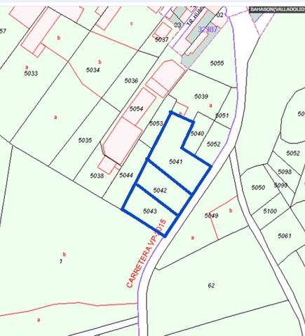 Terreno en Venta en Calle Carravacas en Bahabón