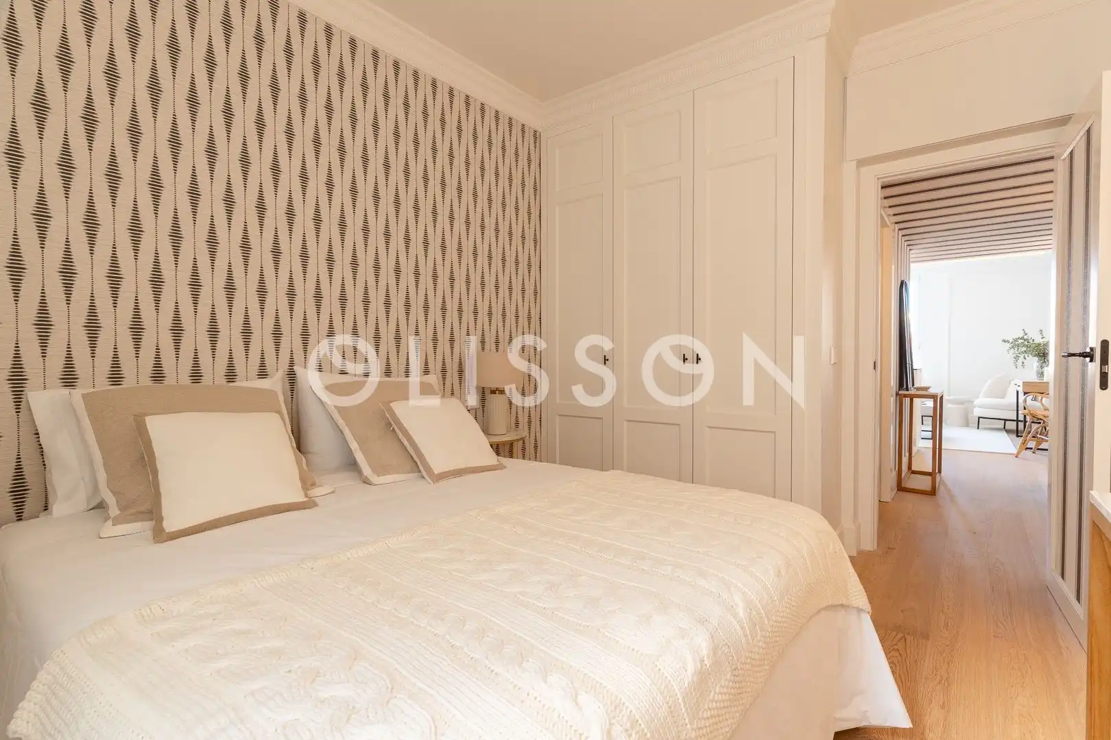 Bedroom of Flat for sale in Madrid  with Air Conditioner, Heating and Storage room