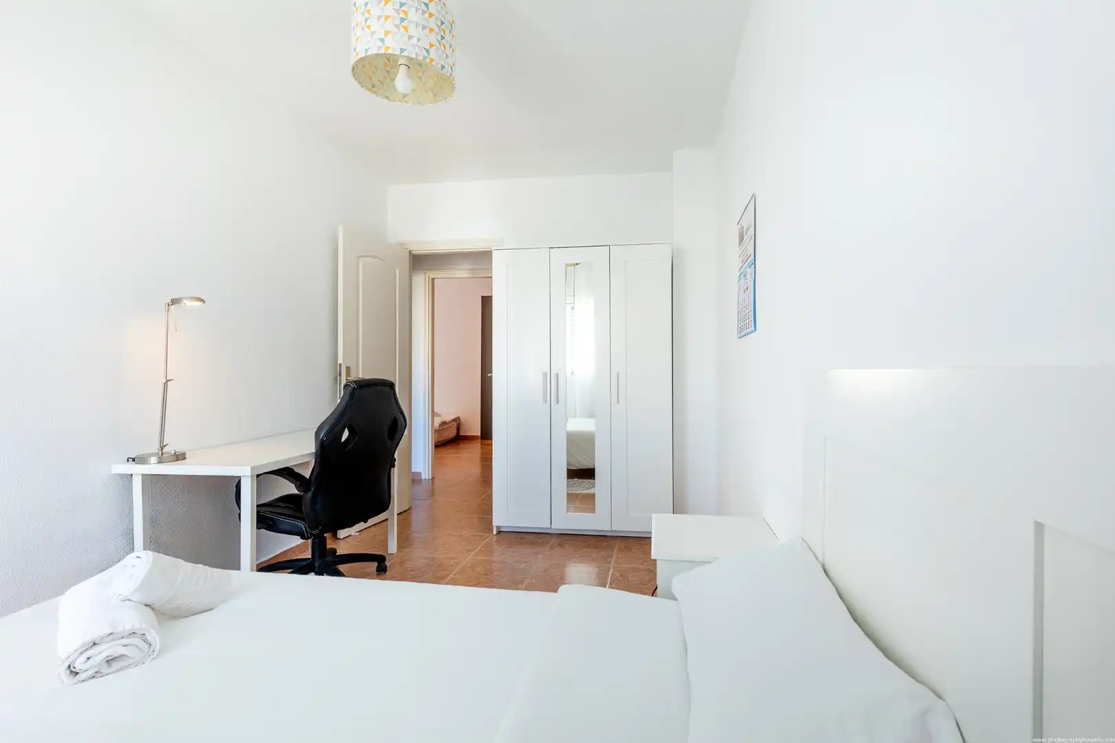 Bedroom of Apartments for rent in Candelaria  with Air Conditioner, Heating and Parquet flooring