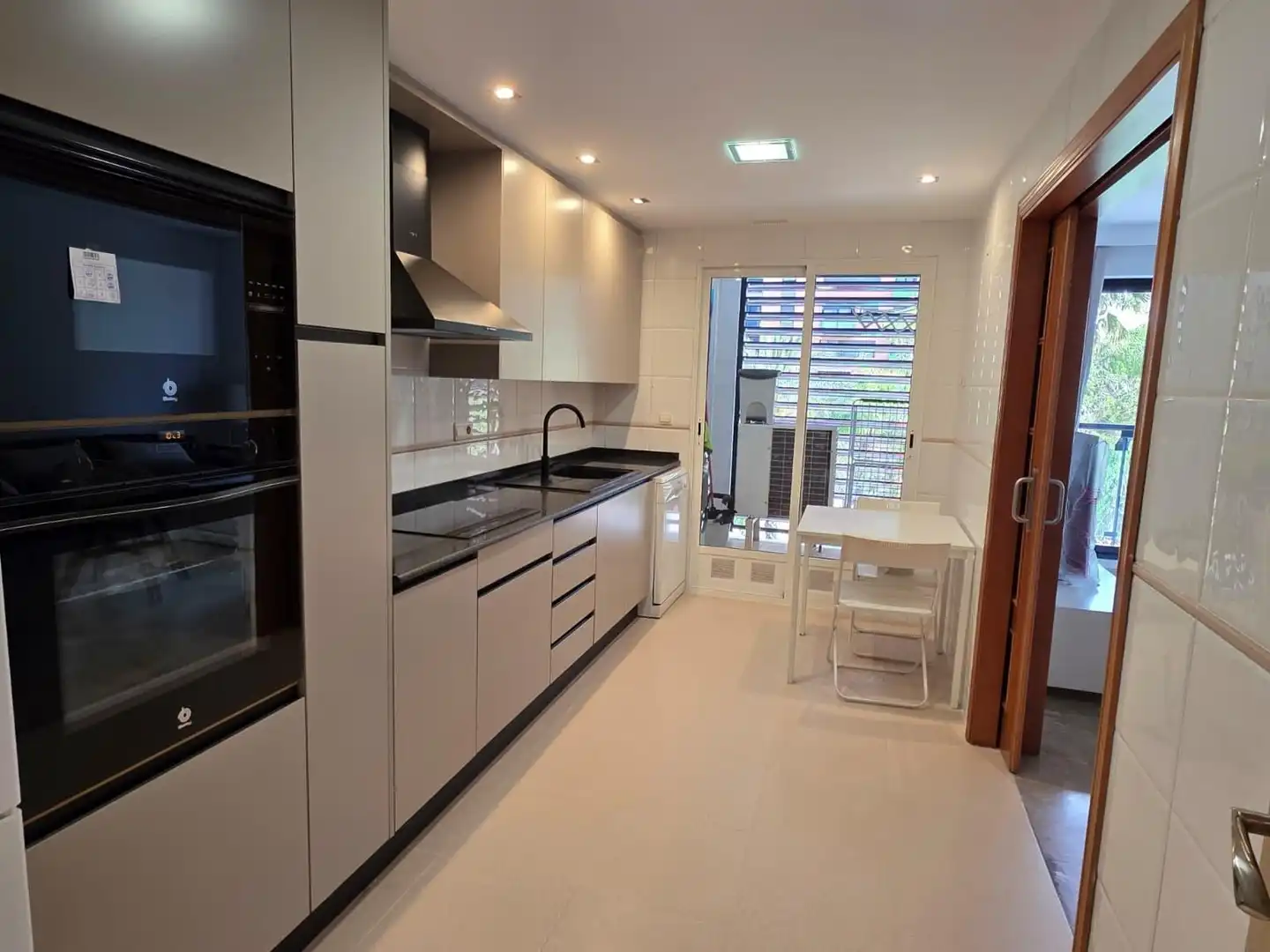 Kitchen of Duplexes for rent in Valencia  with Private garden, Terrace and Balcony
