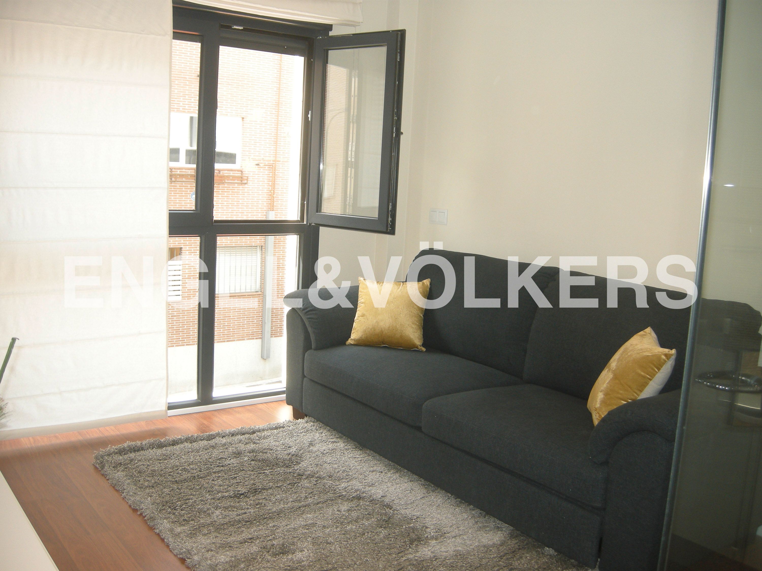 Living room of Apartment for sale in  Madrid Capital  with Heating and Swimming Pool
