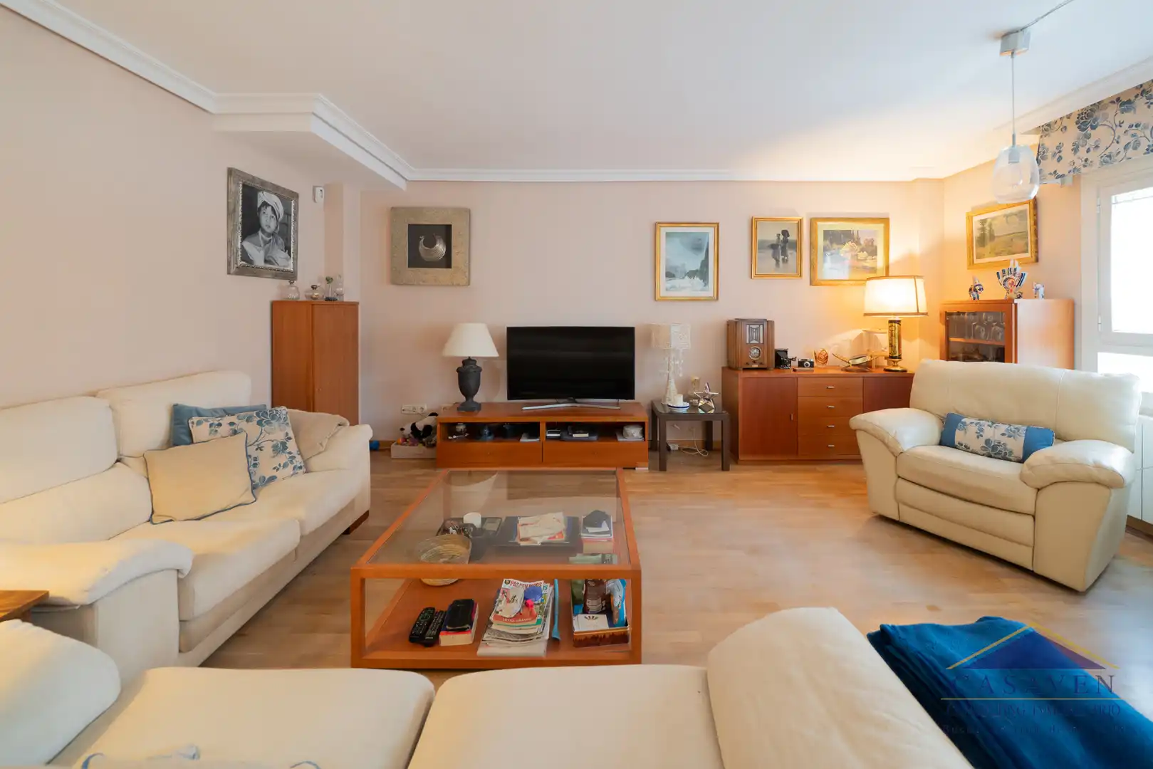 Living room of Houses for sale in Las Rozas de Madrid  with Heating, Private garden and Terrace