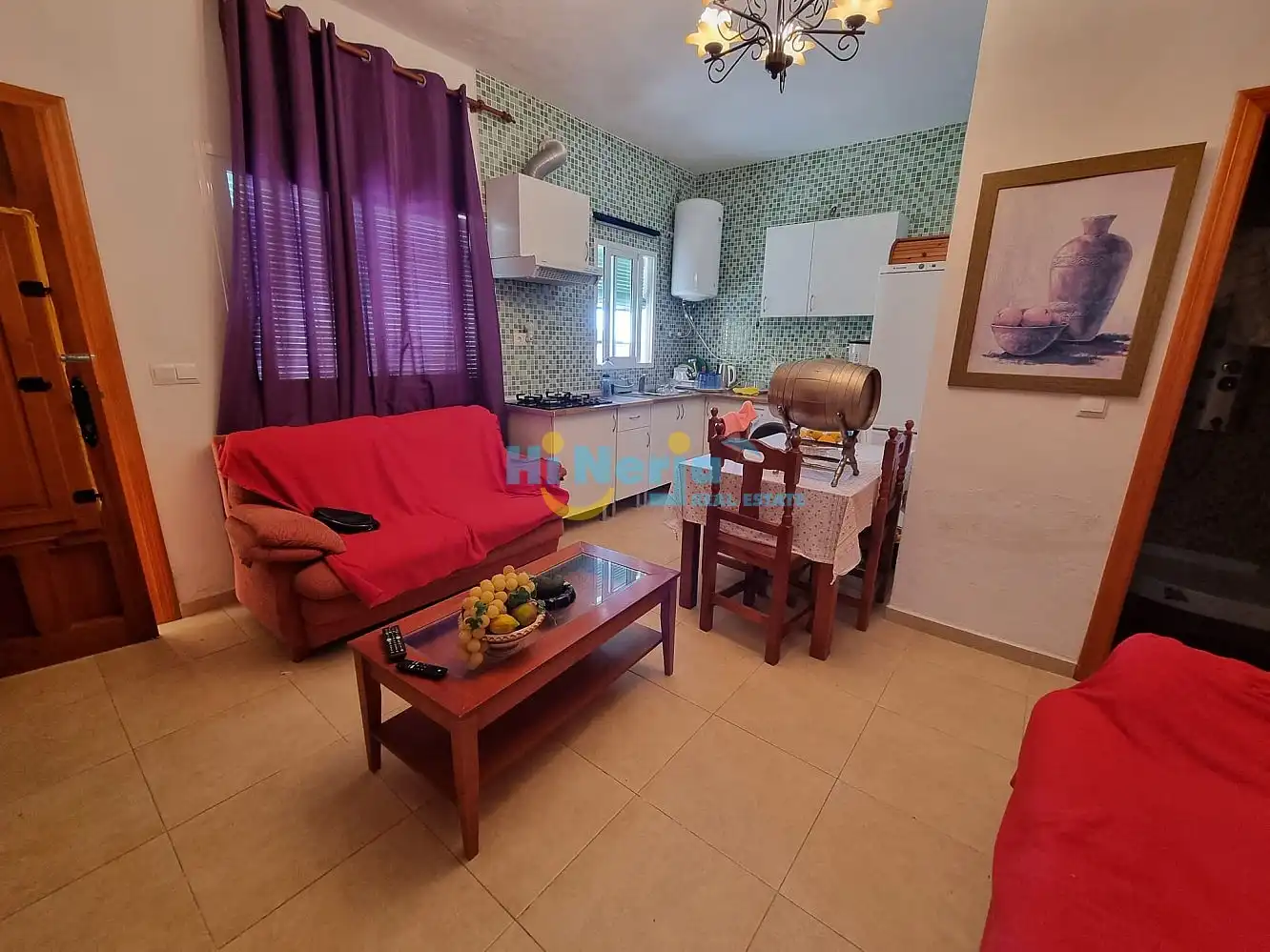 Habitación de Casa o chalet de alquiler en Nerja con Terraza, Piscina y Amueblado