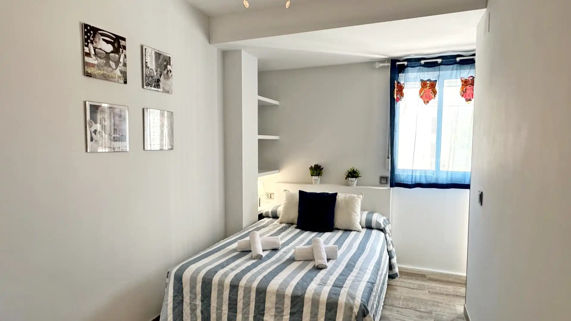 Habitación de Apartamento de alquiler en Gandia con Terraza, Amueblado y Horno
