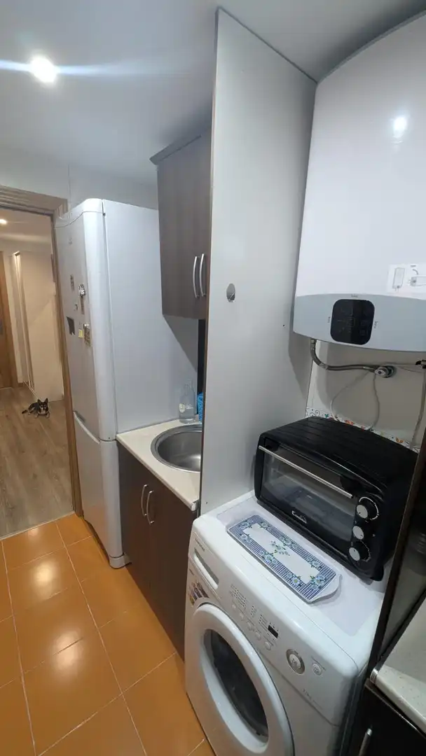 Cocina de Piso de alquiler en Madrid con Aire acondicionado, Calefacción y Parquet