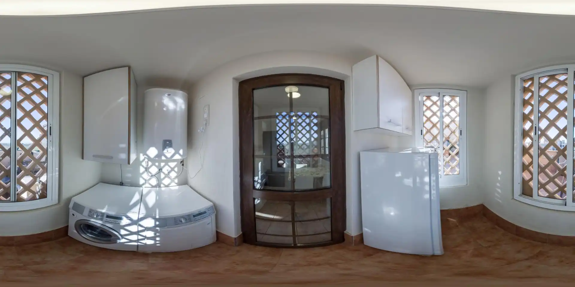 Küche von Dachboden zum Verkauf in Ayamonte mit Terrasse, Abstellraum und Möbliert