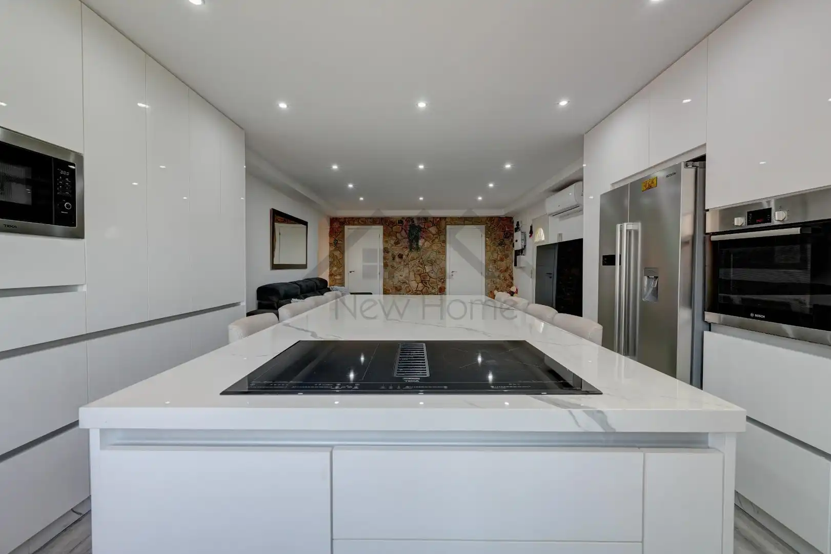 Kitchen of Houses for sale in La Pobla de Vallbona  with Air Conditioner, Heating and Private garden