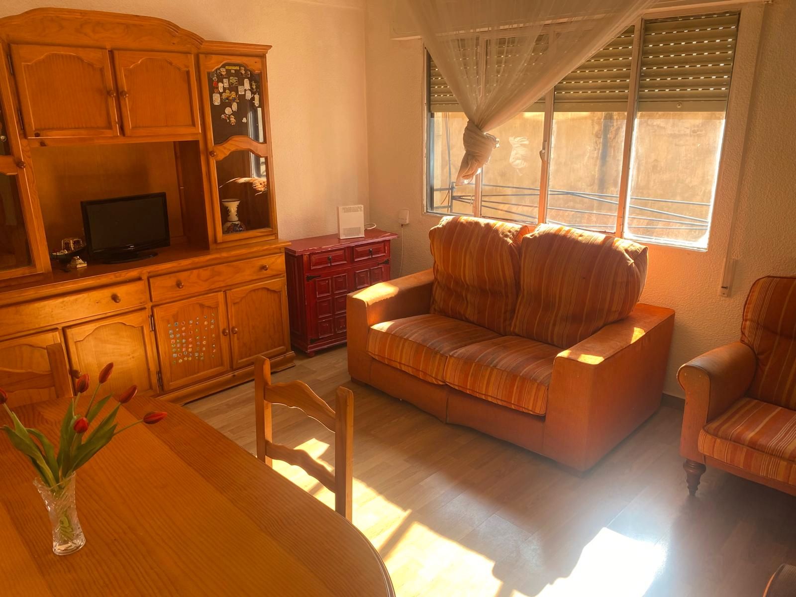 Living room of Flat for sale in Ciudad Real Capital  with Air Conditioner, Heating and Furnished