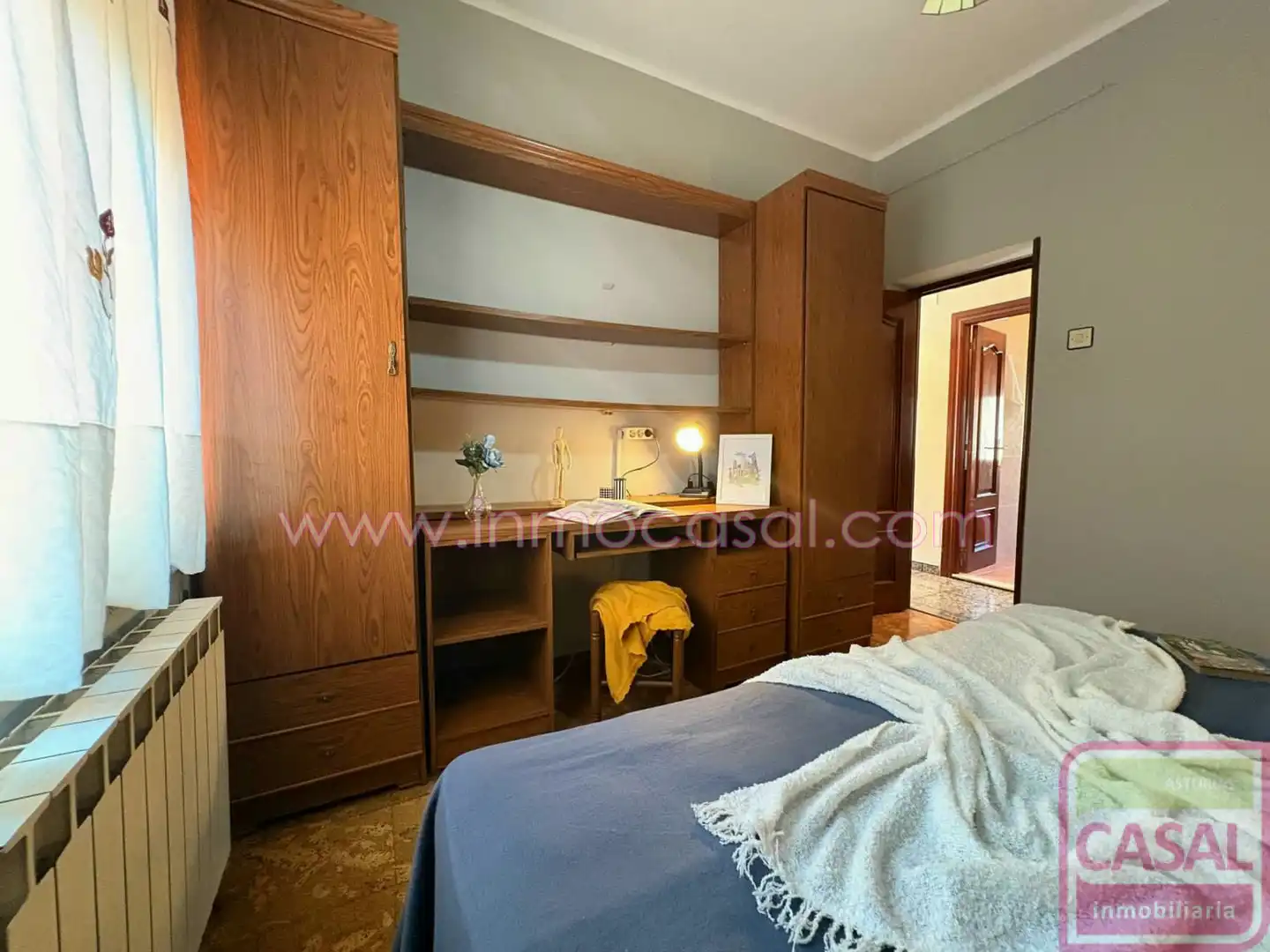 Bedroom of Houses for sale in Mieres (Asturias)  with Heating and Furnished