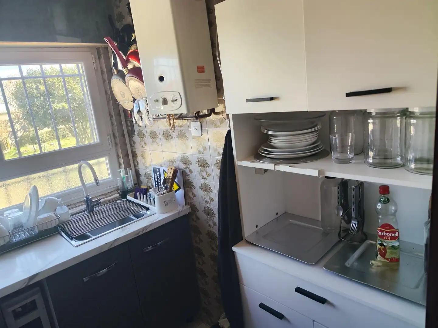 Cocina de Casa o chalet en venta en Chozas de Abajo con Calefacción, Jardín privado y Piscina