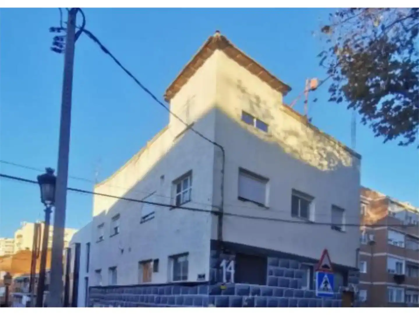 Vista exterior de Piso en venta en Madrid