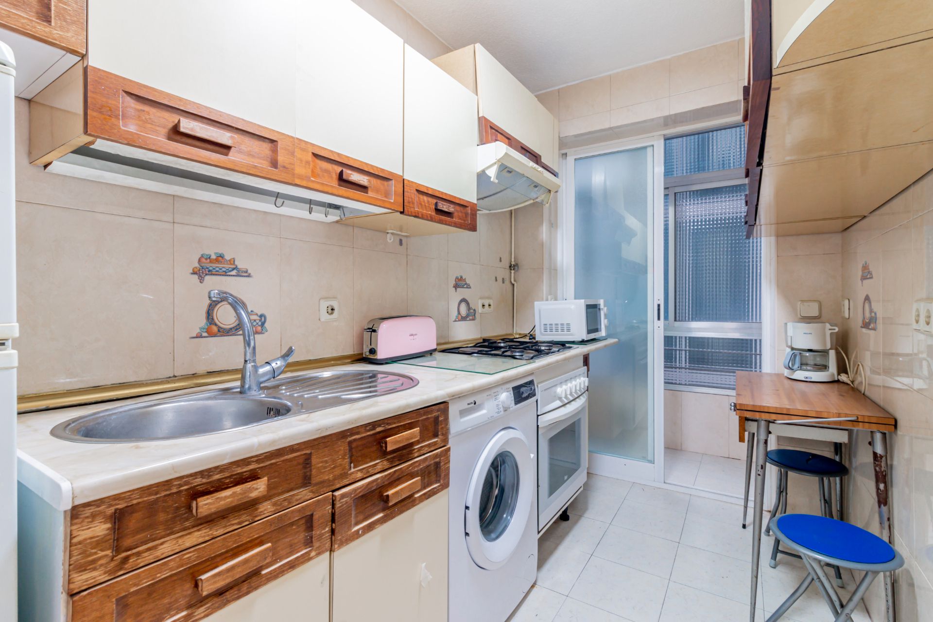 Kitchen of Flat for sale in  Madrid Capital